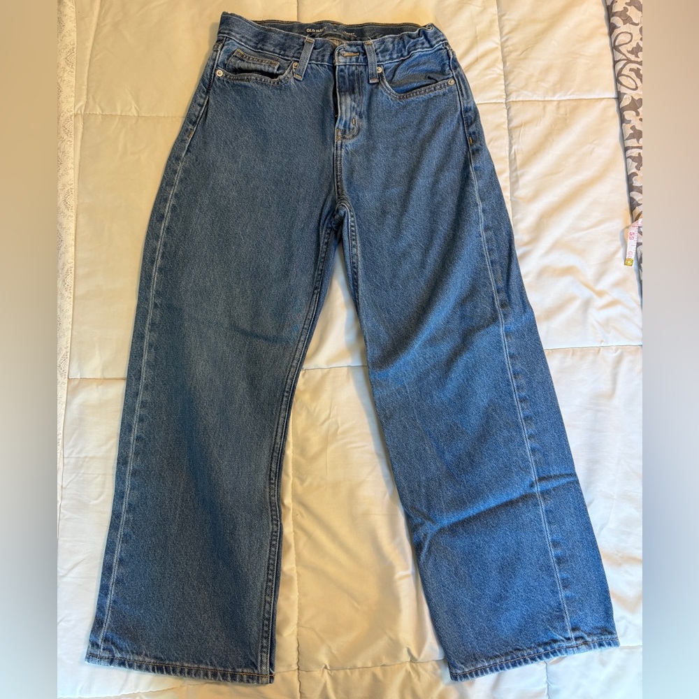Old Navy Youth Baggy Blue Jeans
